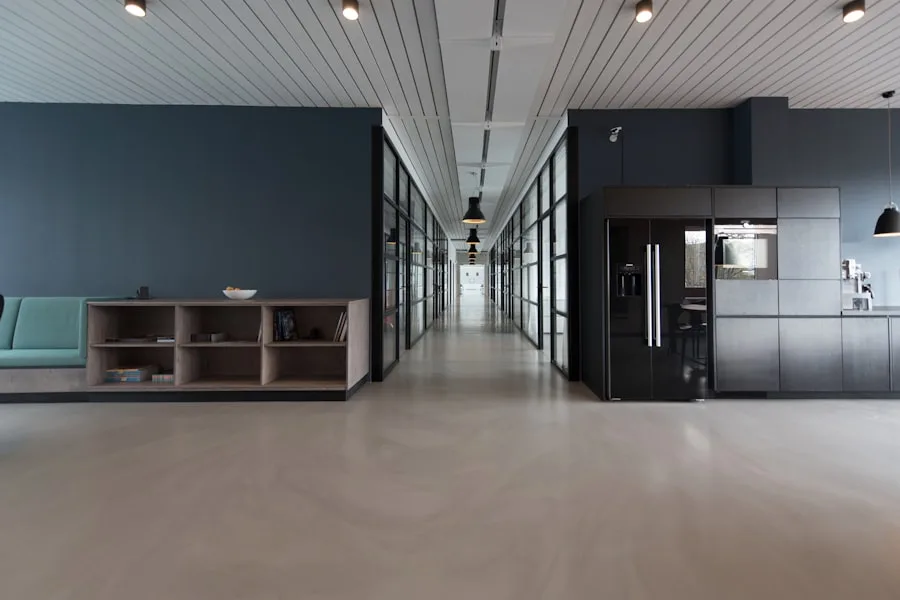 Modern coworking space with fast internet for remote workers