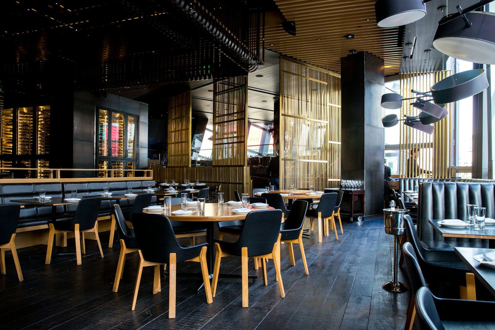 Restaurant table for Houston food planning