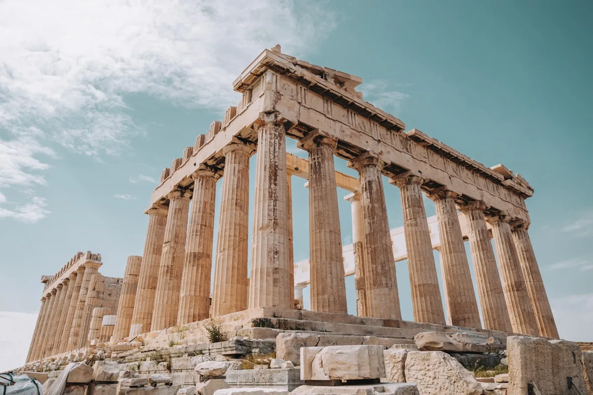 Acropolis and Parthenon in Athens, Greece